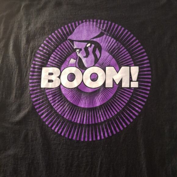 Vintage Phantom Fireworks Double Sided Graphic Print Black T-Shirt Size XL - Picture 5 of 7